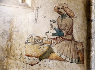 Die Prägung der Währung von Unknown artist