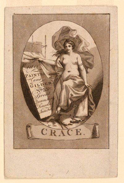 Handelskarte, Crace und Sohn von Unknown artist