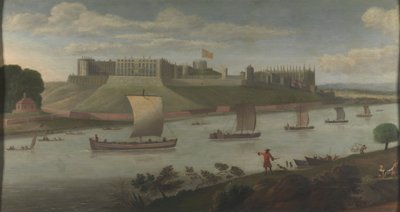 Schloss Windsor vom Buckinghamshire-Ufer von Unknown artist