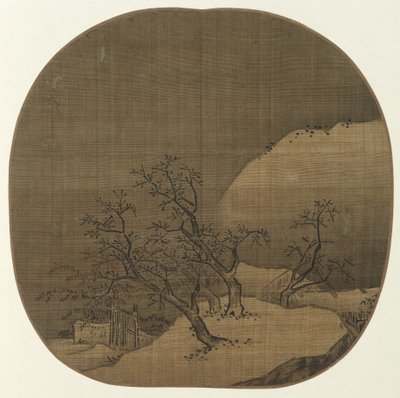 Winterszene von Unknown artist