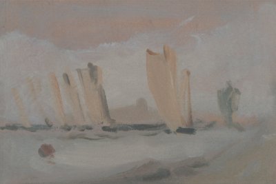 Yacht-Rennen auf dem Solent von Unknown artist