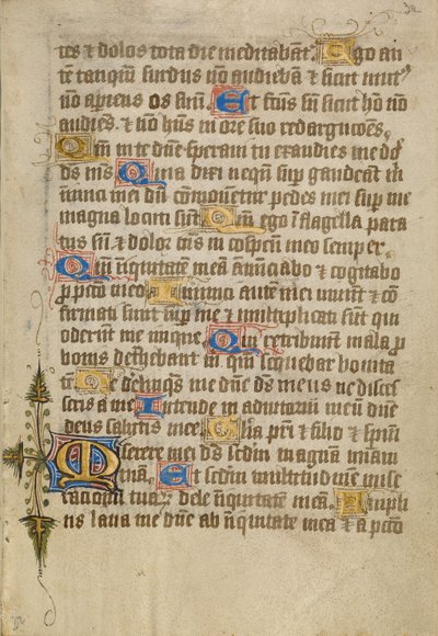 Dekorierte Textseite von Unknown artist/maker