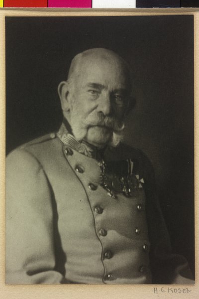 Franz Joseph I von Unknown photographer