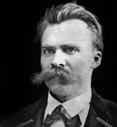 Deutscher Philosoph Friedrich Wilhelm Nietzsche (1844-1900) von Unknown photographer