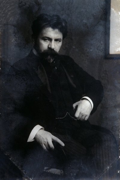 Porträt von Arthur Nikisch (s/w Foto) von Unknown photographer