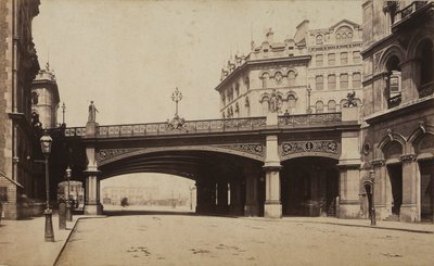 Der Holborn Viadukt, London von Unknown photographer