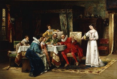 Der besuchende Onkel von Vaclav Brozik