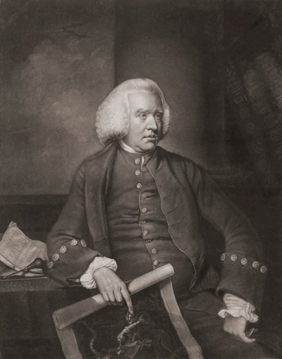 John Boydell. Porträt von Valentine Green