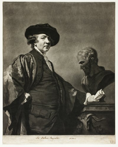 Sir Joshua Reynolds von Valentine Green