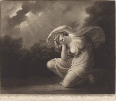 Klytie von Valentine Green after Maria Cosway