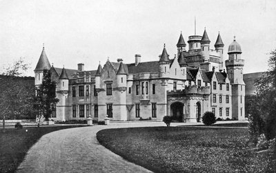 Balmoral Castle, Schottland, um 1920 von Valentine and Sons Ltd
