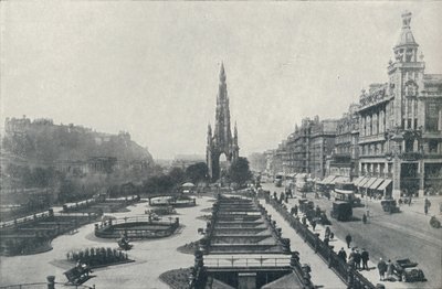 Princes Street, Edinburgh, 1910 von Valentine and Sons Ltd