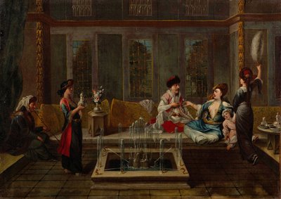 Das Gespräch, 1730er Jahre von Vanmour