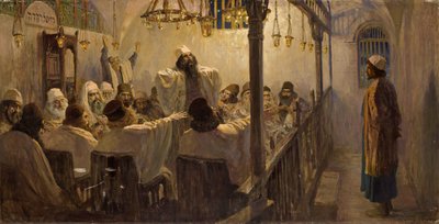 Er ist des Todes schuldig!, 1906 von Vasilij Dmitrievich Polenov