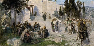 Wer ohne Sünde ist... von Vasily Polenov