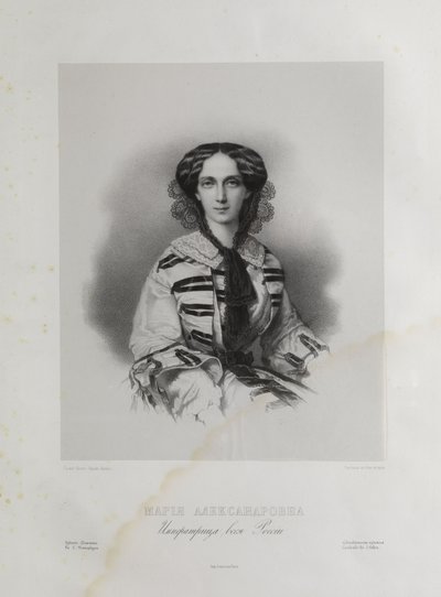 Zarin Maria Alexandrowna von Velten