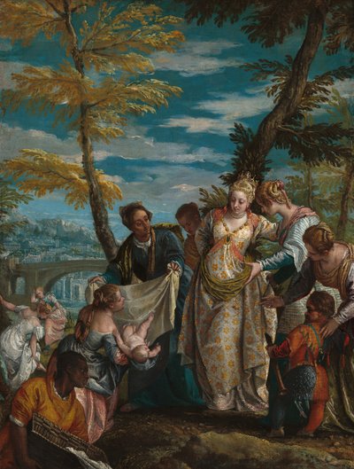 Die Auffindung des Moses von Veronese