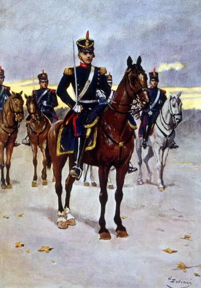 Offizier der berittenen Grenadiere der argentinischen Armee von Vicente Blasco Ibanez