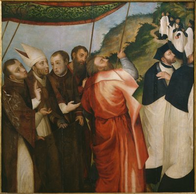 Prozession zum Berg Gargano von Vicente Juan Macip