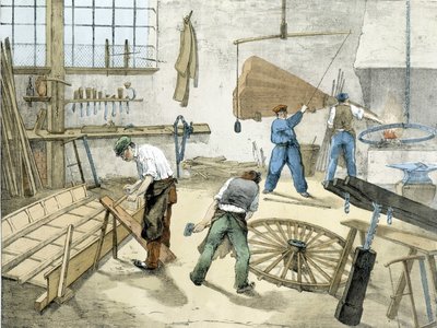 Jansons Lithographie, 19. Jahrhundert von Victor Janson