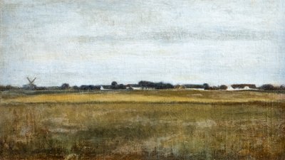 Landschaft von Virum bei Frederiksdal, Sommer von Vilhelm Hammershoi