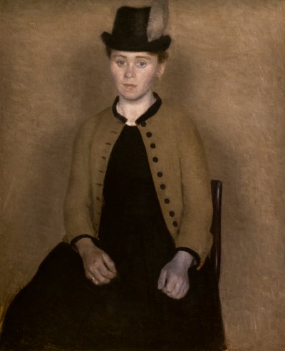 Porträt von Ida Ilsted von Vilhelm Hammershoi