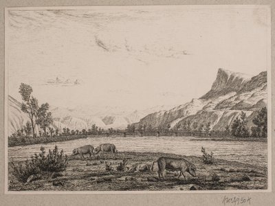 Berglandschaft in Tirol von Vilhelm Kyhn