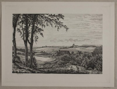 Nachmittagslandschaft, Seeland von Vilhelm Kyhn