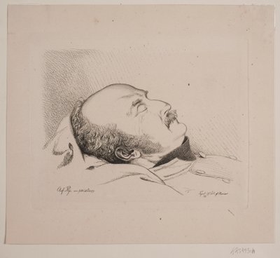 Olaf Rye als Leiche von Vilhelm Kyhn