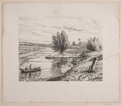 Parti ved Marnefloden von Vilhelm Kyhn
