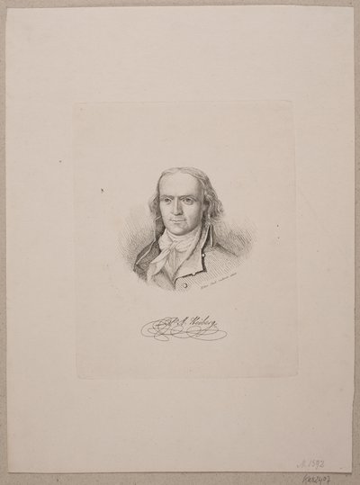 Porträt von P. A. Heiberg von Vilhelm Kyhn