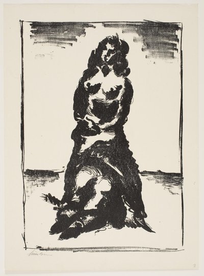 Blatt aus "Klingens Kunstnermappe Nr. 2" von Vilhelm Lundstrøm