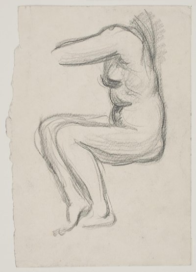 Sitzendes weibliches Modell von Vilhelm Lundstrøm