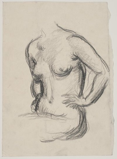 Sitzendes weibliches Modell von Vilhelm Lundstrøm