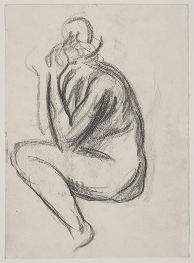 Sitzendes weibliches Modell von Vilhelm Lundstrøm