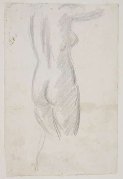 Stehendes weibliches Modell von Vilhelm Lundstrøm