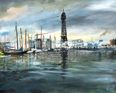 Boote in Barcelona von Vincent Alexander Booth