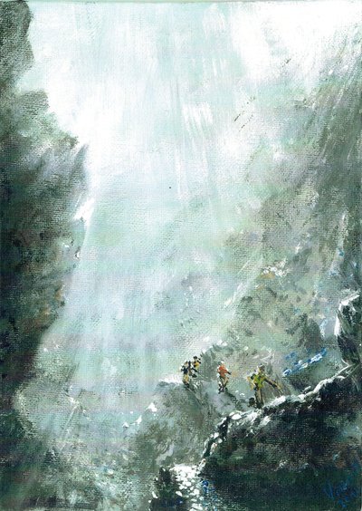 Bergpfad-Fellrennen von Vincent Alexander Booth