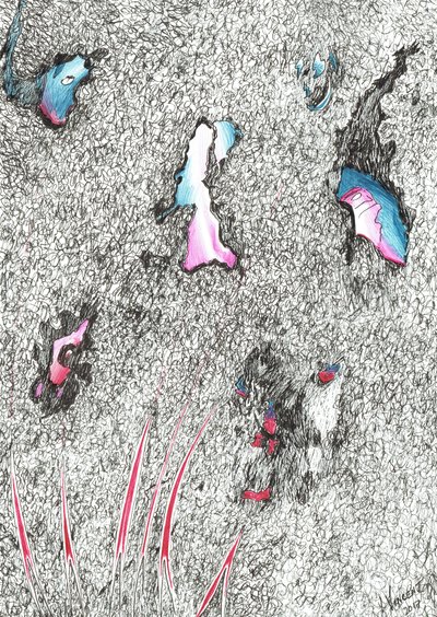 Bleichköpfe, 2017 von Vincent Alexander Booth