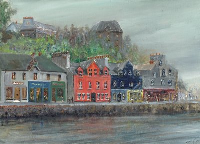 Tobermory im Regen von Vincent Alexander Booth