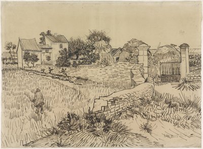 Bauernhof in der Provence von Vincent van Gogh