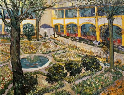 Garten des Hospitals in Arles von Vincent van Gogh