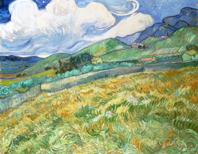 Landschaft von Saint-Remy von Vincent van Gogh