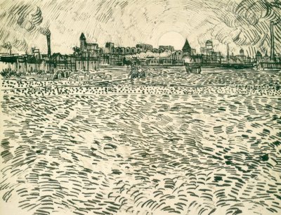 Sommerabend bei Arles von Vincent van Gogh