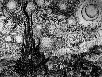 Sternennacht von Vincent van Gogh