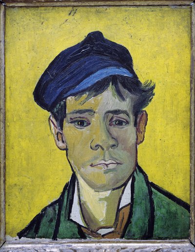 Junger Mann mit Hut von Vincent van Gogh