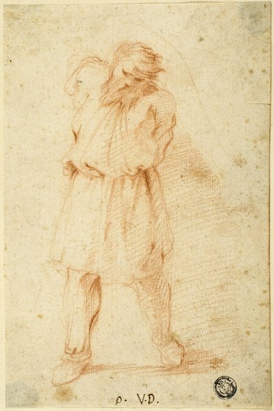 Figur mit hinter dem Rücken gefesselten Armen von Vincenzo Dandini