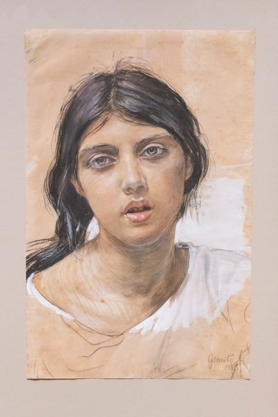 Zigeunerin von Vincenzo Gemito