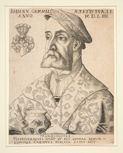 Porträt von Joannes Gemmel von Virgil Solis