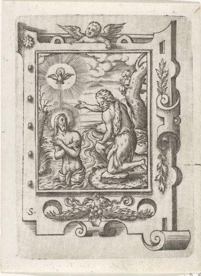Die Taufe Christi von Virgilius Solis